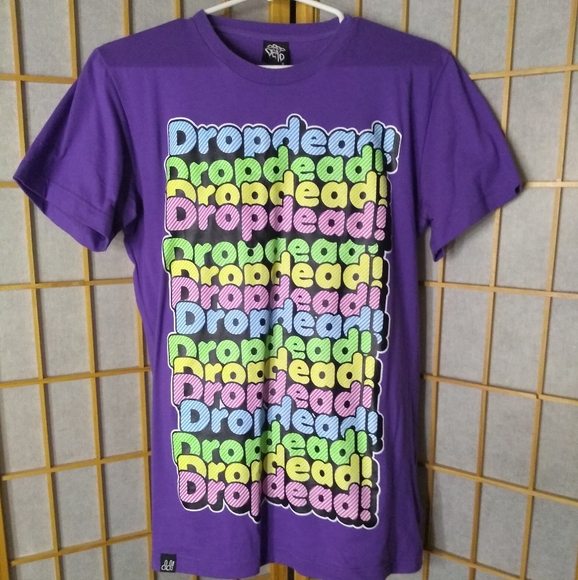 Hot Topic Other - Drop Dead Purple Logo Shirt Oliver Sykes BMTH